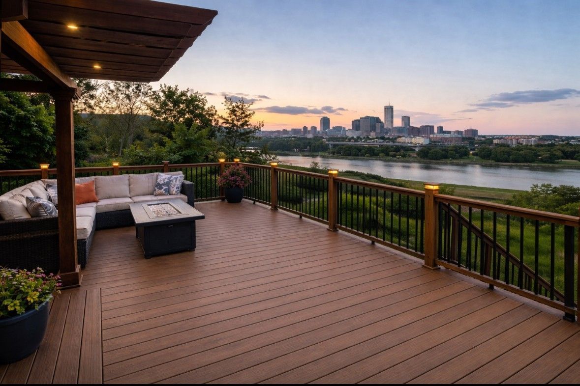 Deck Installation by DeLoa & Sons Construction